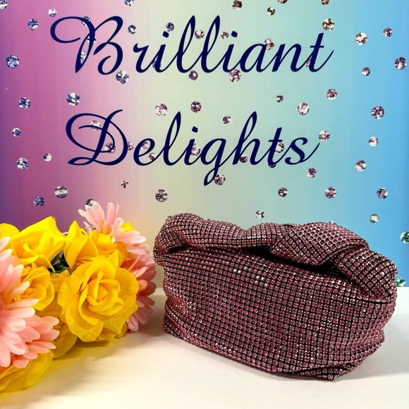 💖RHINESTONE EVENING BAG - Picture 1 of 12